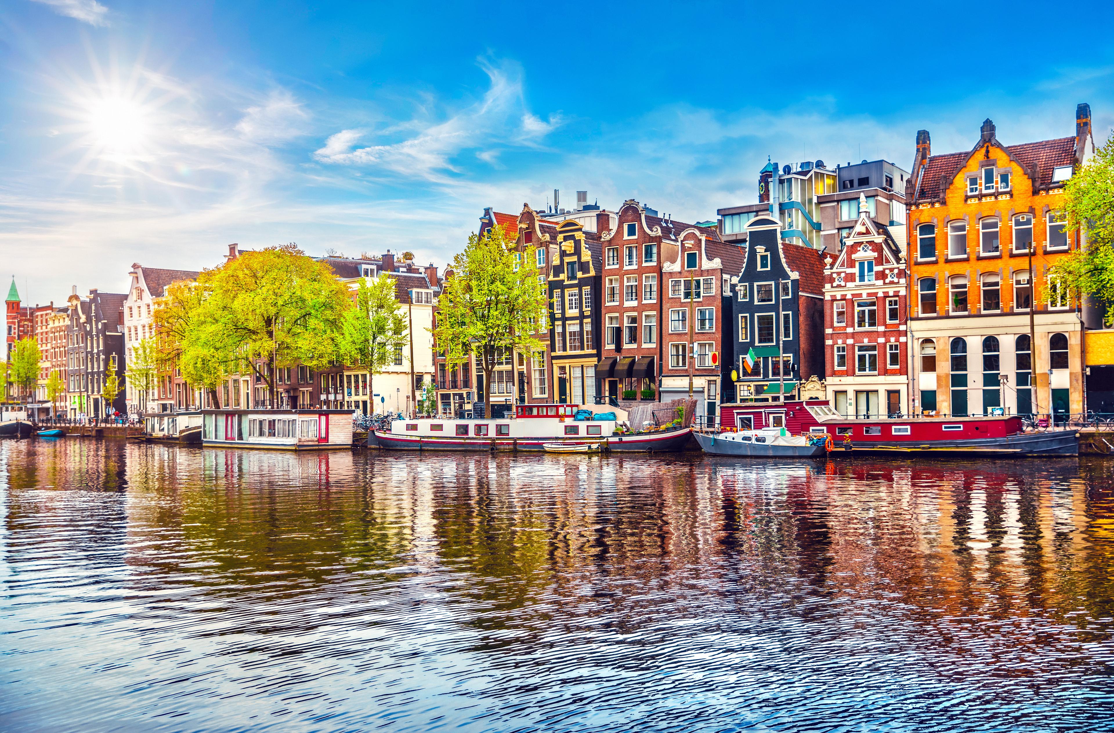 Picture of the city of Amsterdam